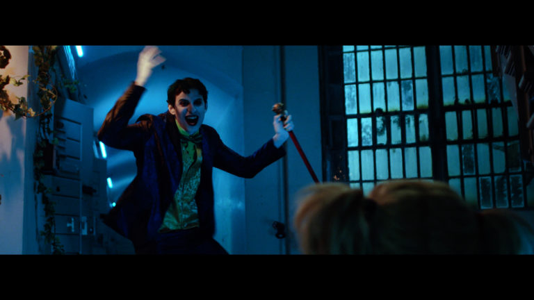 Bardo Böhlefeld as Joker in "Harley Quinn - Blazing Shadows"